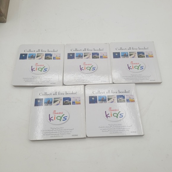 Chick-fil-A Kids Meal mini board books 1-5 Nancy Tillman Chickfila - Picture 2 of 4